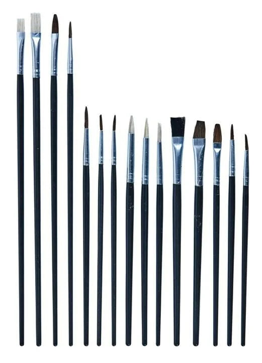 15 Piece art brush set