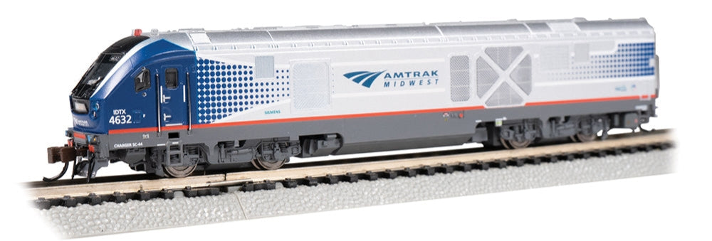 SC-44 Charger - Amtrak Midwest #4632 Diesel Locomotive - DCC Sound