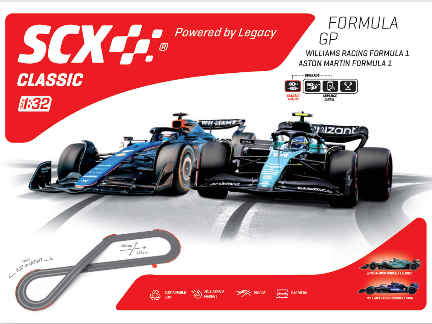 Formula GP 6.6m Race Set