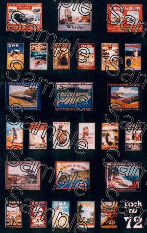 TSOO72 OO Gauge Pre-Grouping Travel Posters