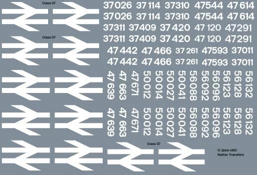 RT-TT-1401 Railtec TT-1401 BR Large Logo arrows/numbers