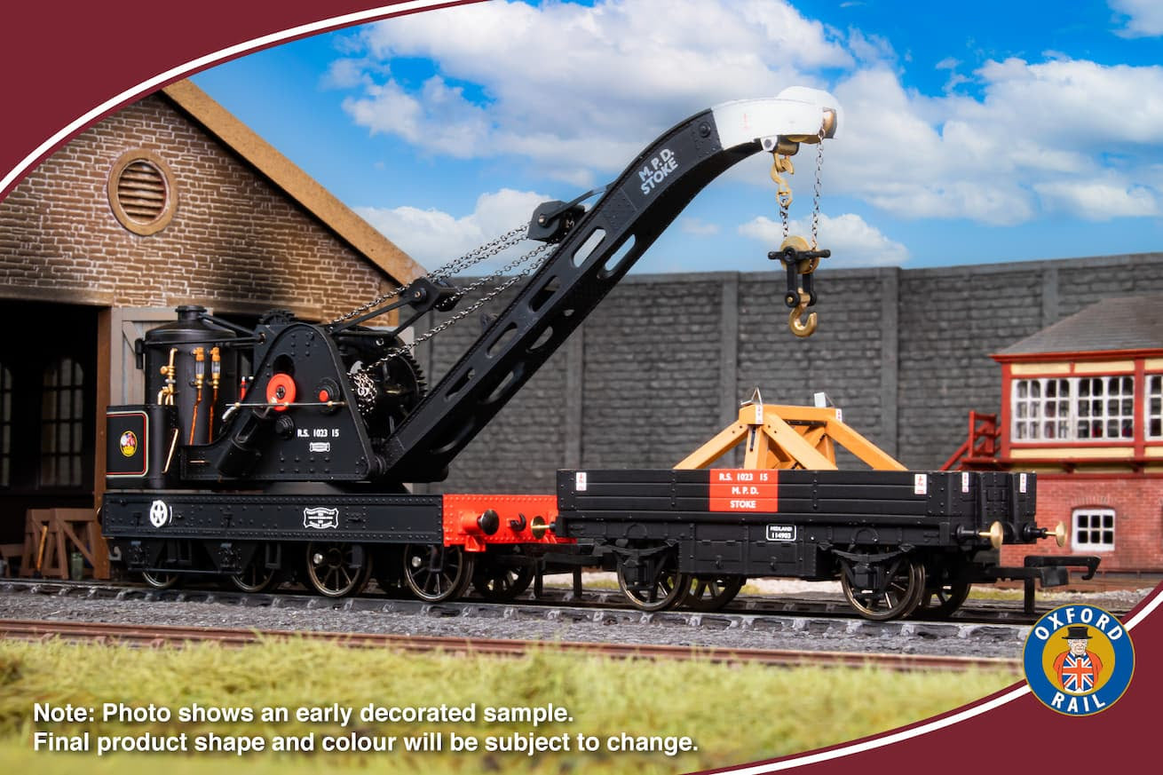 OR76SCS1001 Standard Cowans Sheldon 15T Crane BR Stoke MPD RS1023/15
