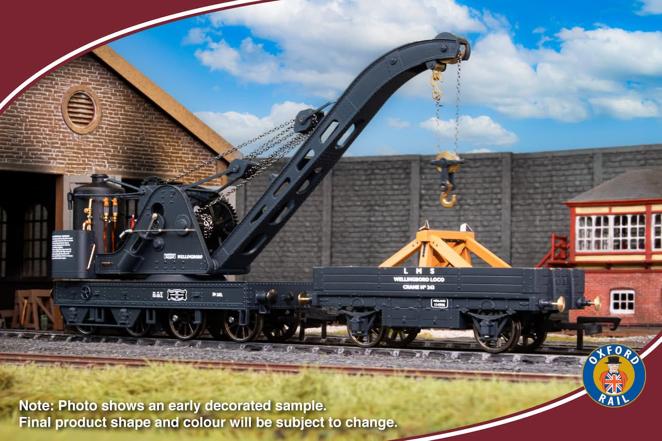 OR76SCS1002 Standard Cowans Sheldon 15T Crane LMS Wellingborough 243
