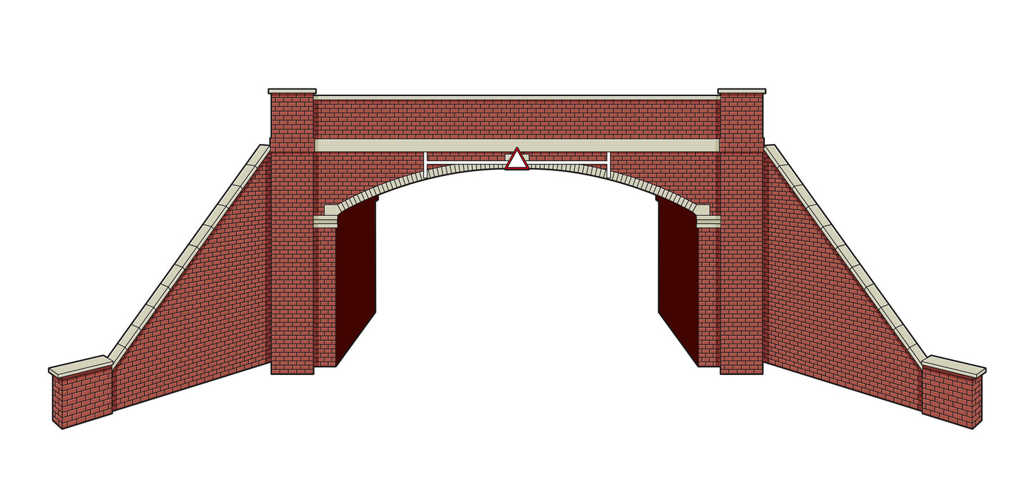 LK12162 L/S Kit TT:120 Bridge, Brick, Double Track
