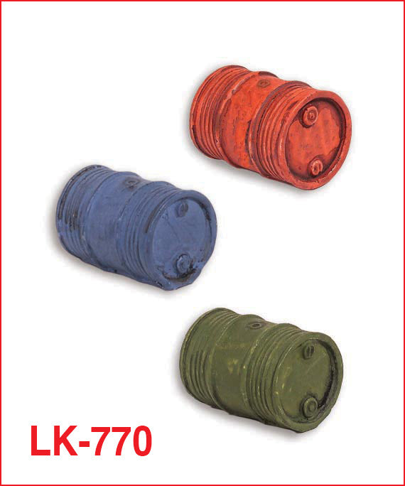 Peco LK-770 Oil Drums on Side (3) – Rails of Sheffield