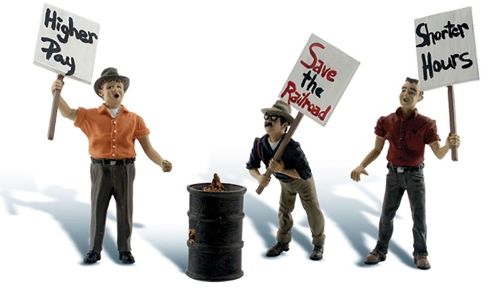 G Striking Picketers