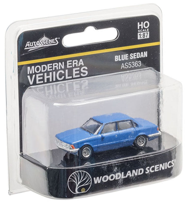 Blue Sedan