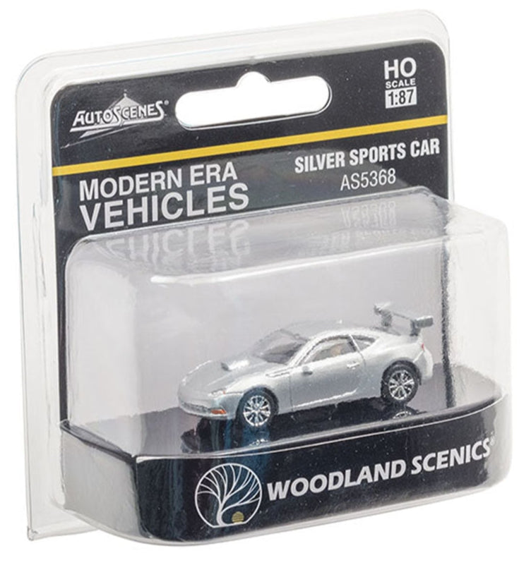 Silver Sports Car