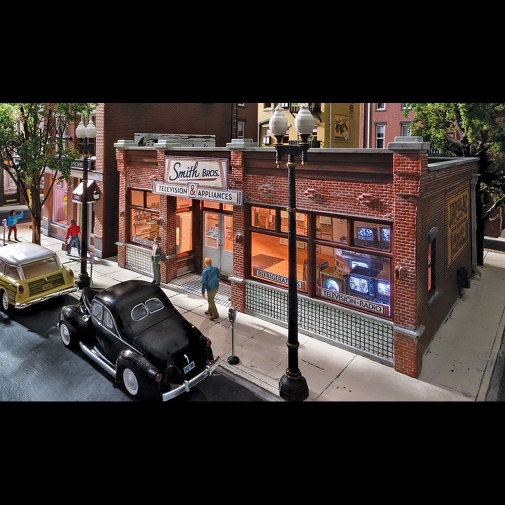 Woodland Scenics - N Gauge Buildings - Smith Brothers TV & Appliance