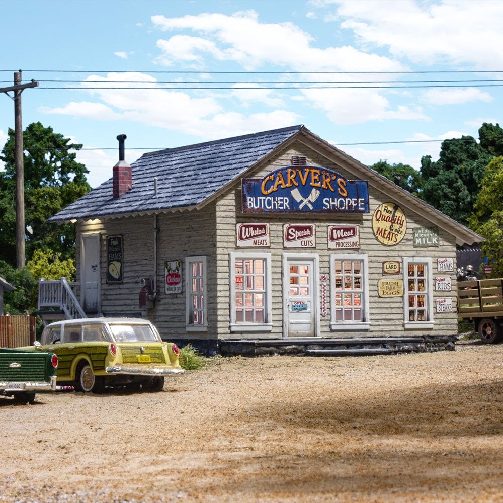 Woodland Scenics - O Gauge Buildings - Butcher Shop