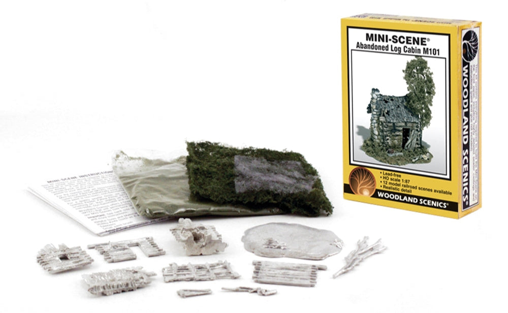 Abandoned Log Cabin Kit