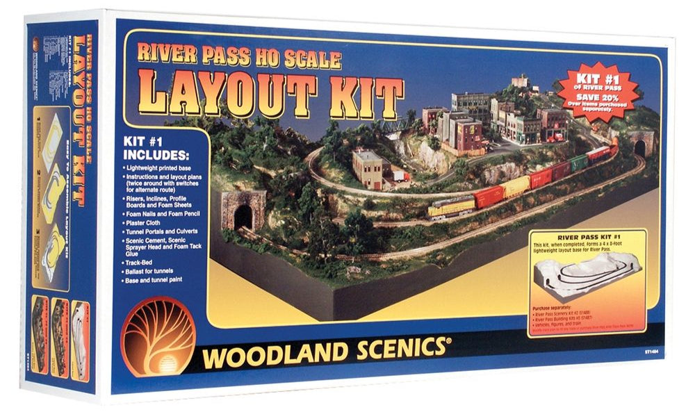 River Pass HO Layout Kit