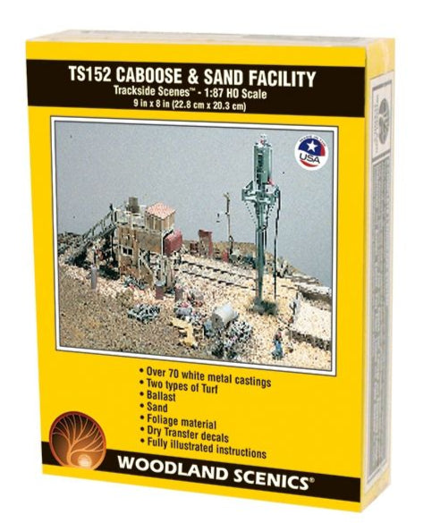 Caboose & Sand Facility Model Kits