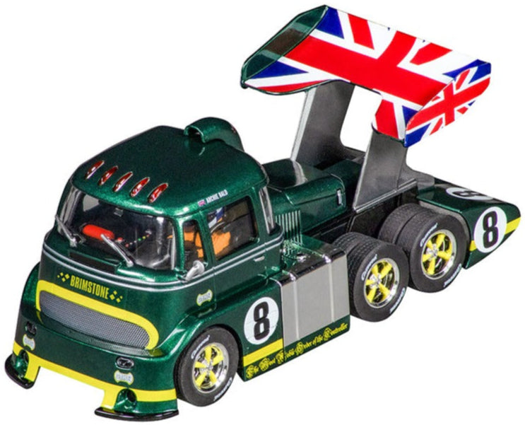Digital 132 Racetruck Cabover "British Racing Green, No.8"