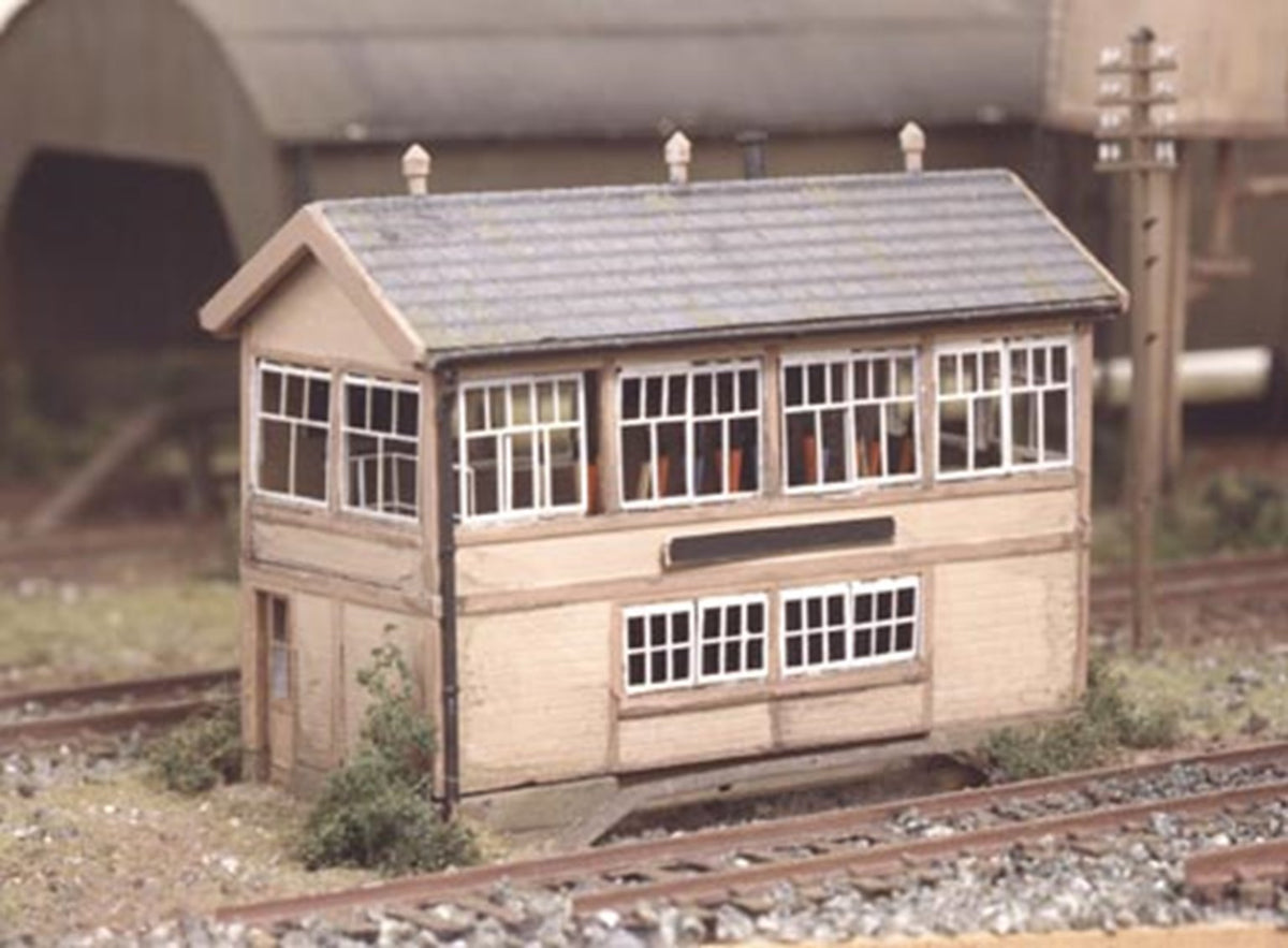 Ratio 223 GWR Wooden Signal Box (inc.interior) Rails of Sheffield
