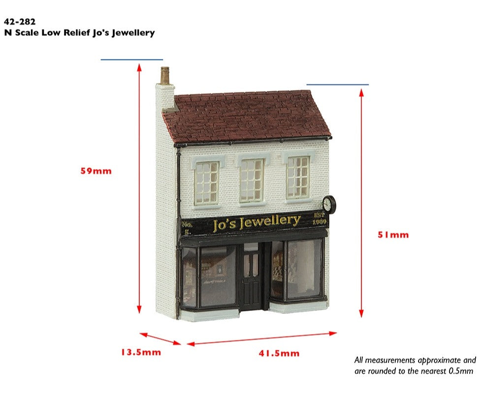 Low Relief Jo's Jewellery