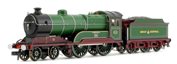 GCR Class 11F 'Zeebrugge' Great Central Lined Green 4-4-0 Steam Locomotive No.502 DCC Sound