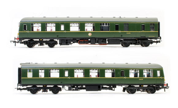 Pre-Owned Class 105 Two Car DMU BR Green With Half Yellow Ends