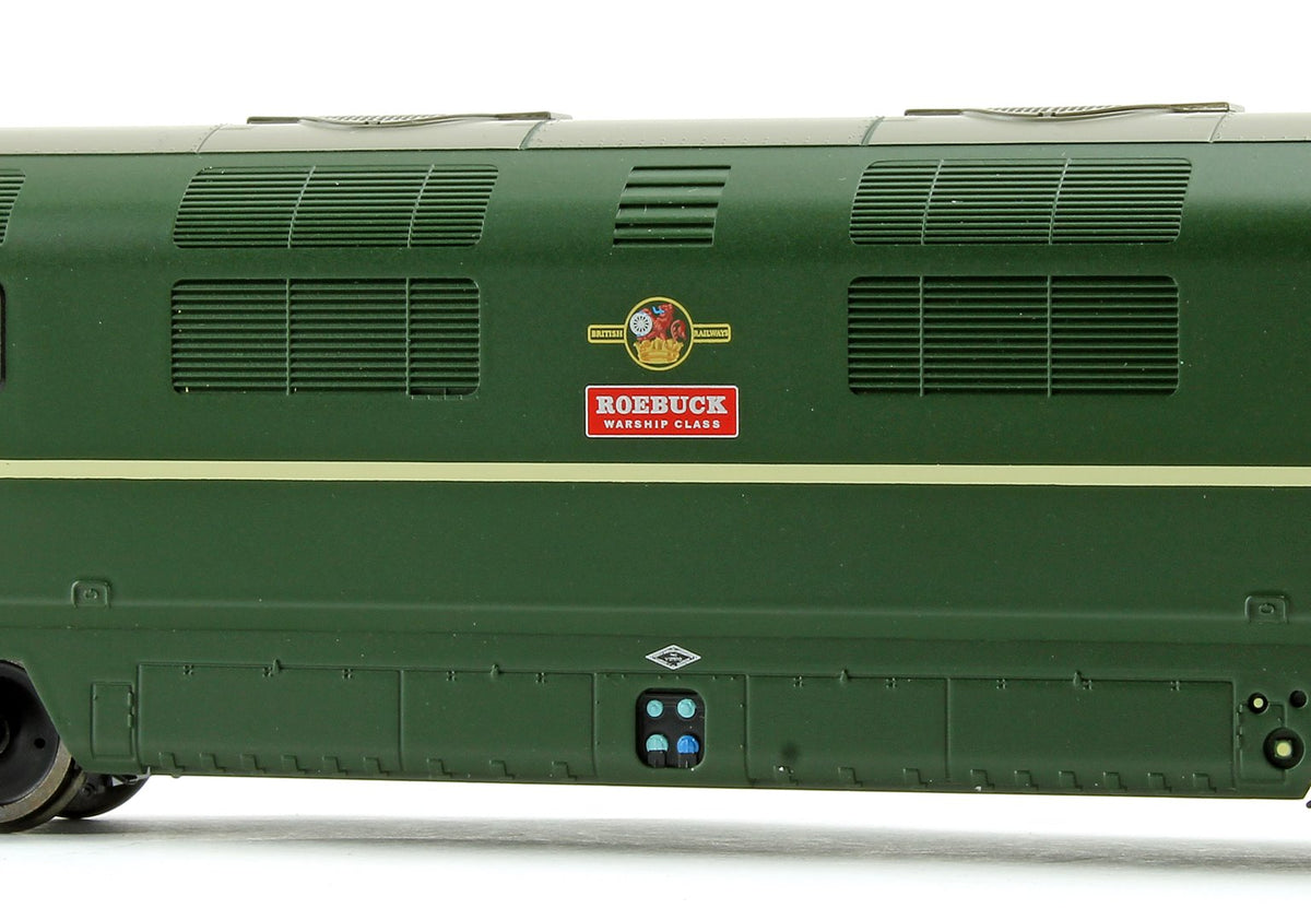 Pre-Owned 32-069 Class 43 Warship 'Roebuck' BR Green Diesel Locomotive D841 - DCC Fitted