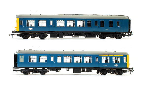Pre-Owned Derby Lightweight Two Car DMU BR Blue