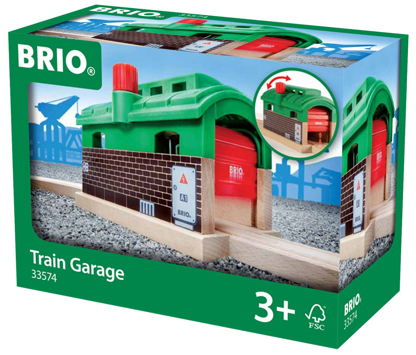 BRIO World - Train Garage