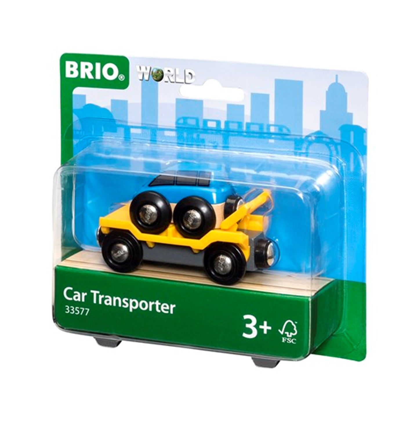 BRIO WORLD - Car Transporter for Railway