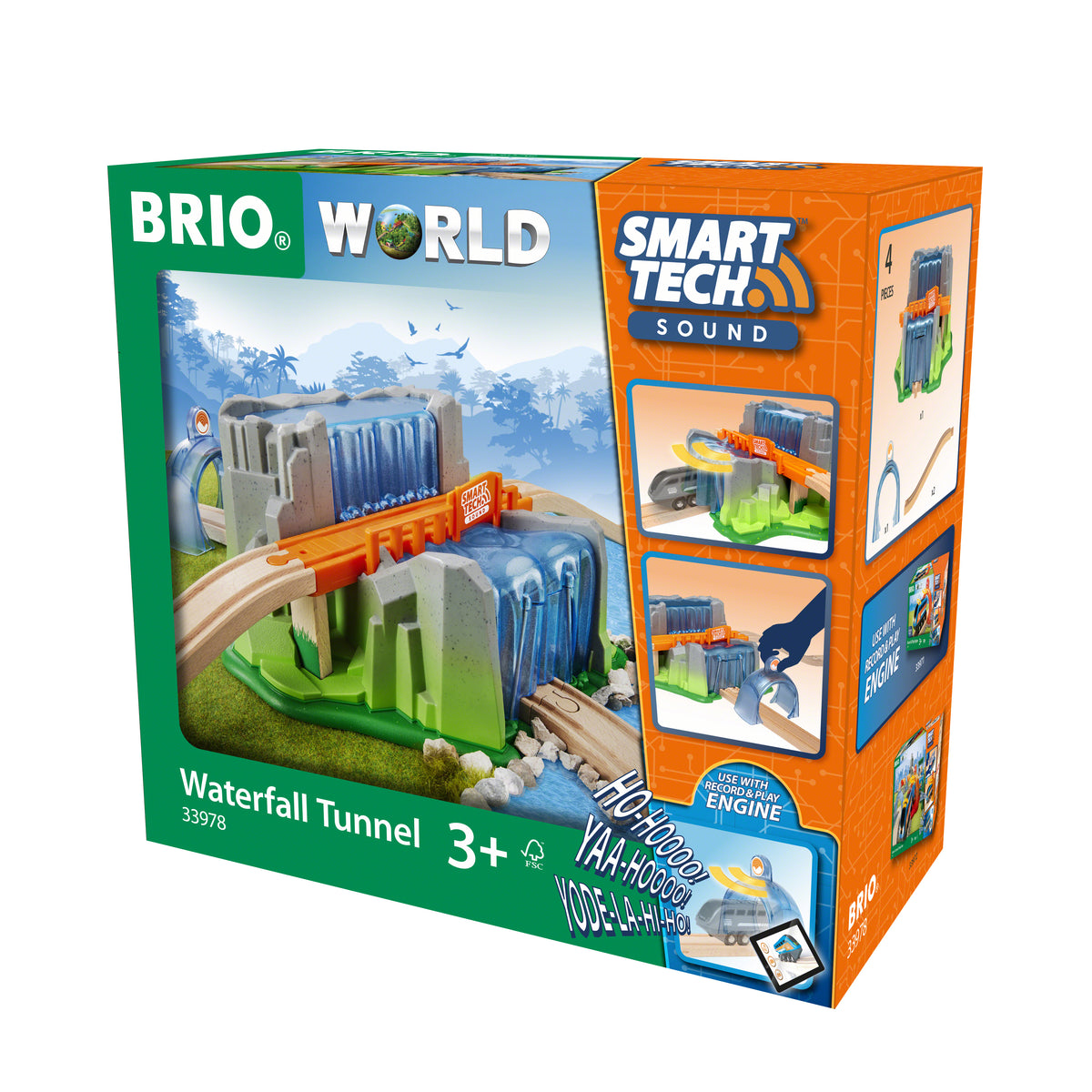 Purchase the latest BRIO Smart Tech Sound - Waterfall Tunnel 4 pieces Mod  models at great prices