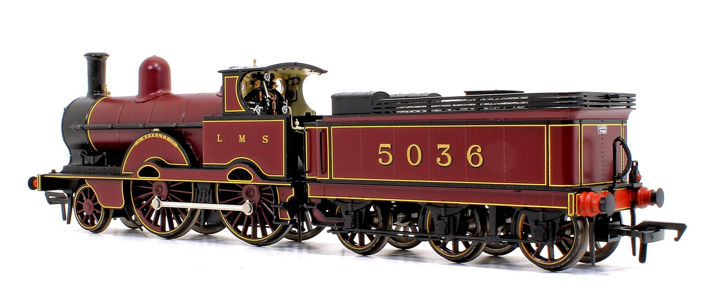 LNWR Improved Precedent Class 'Novelty' LMS Crimson Lake 2-4-0 Steam Locomotive No.5036