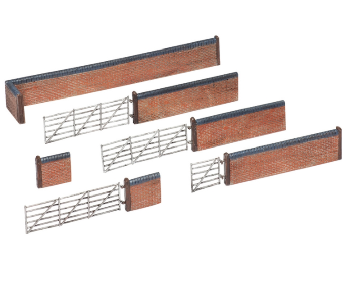 42-107 Red Brick Walls and Gates