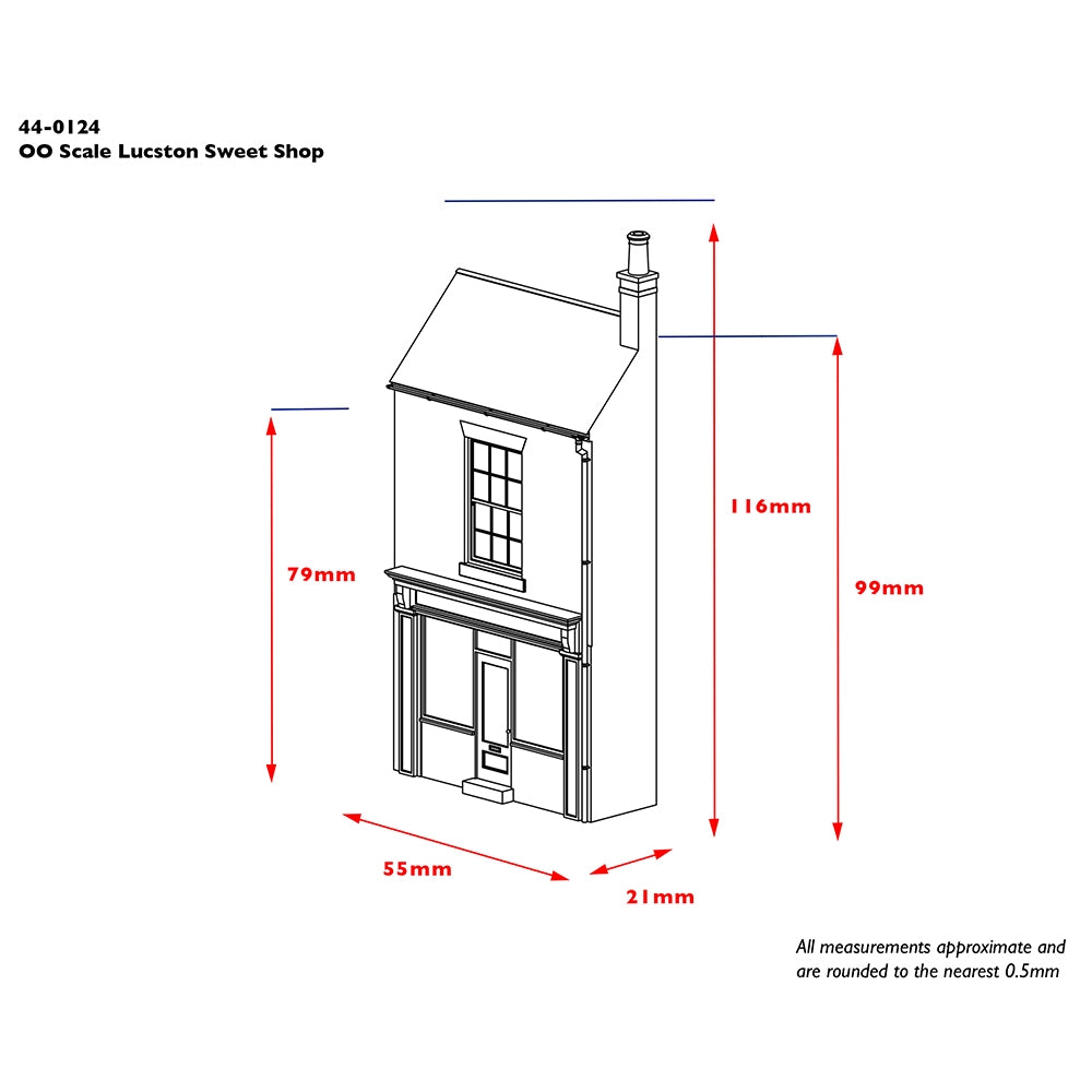 Low Relief Lucston Sweet Shop