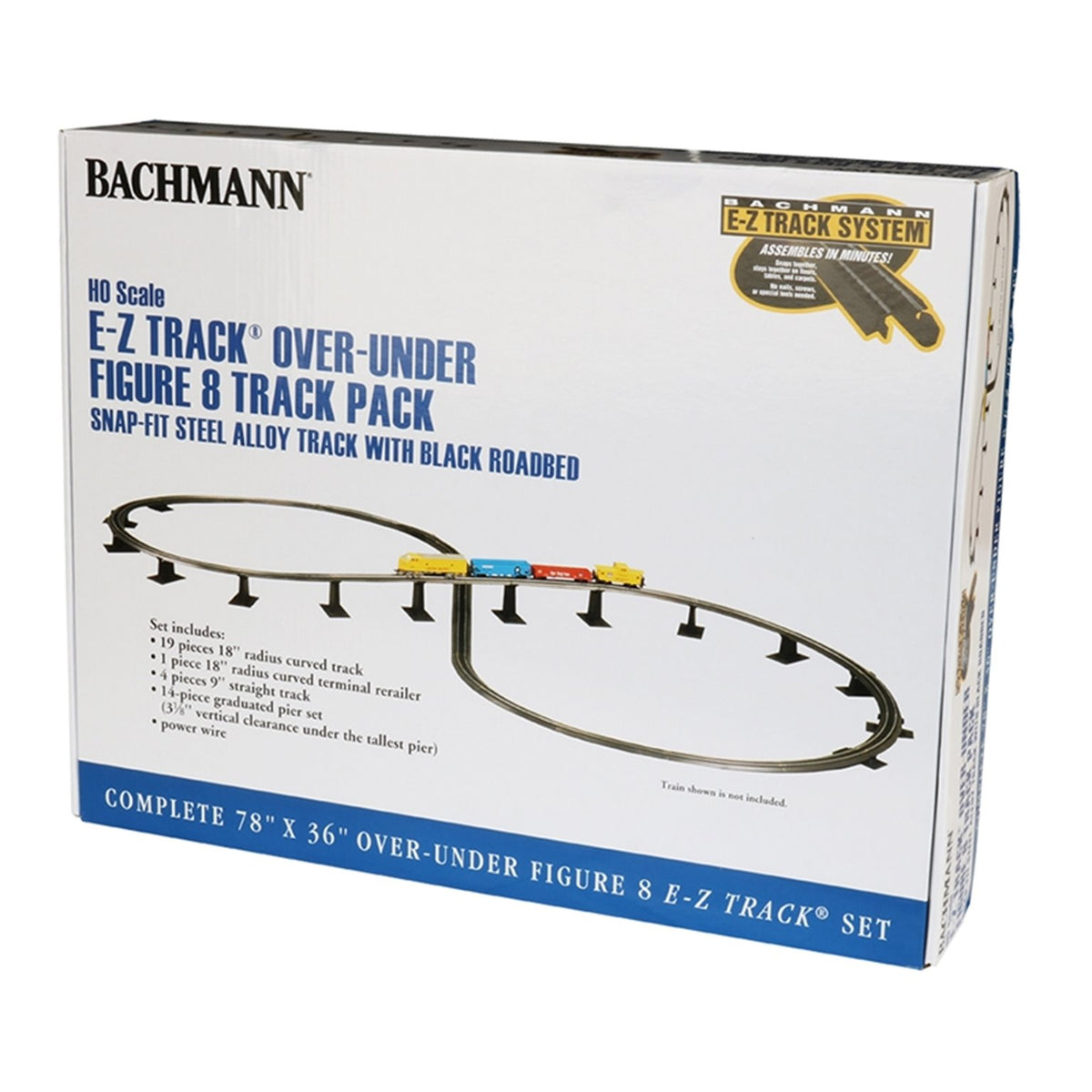 Bachmann 44475 E-Z Track Over-Under Figure 8 Track Pack