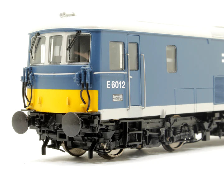 Class 73 JB Electric Blue E6012 Small Yellow Panels Electro Diesel Locomotive - Sound Fitted