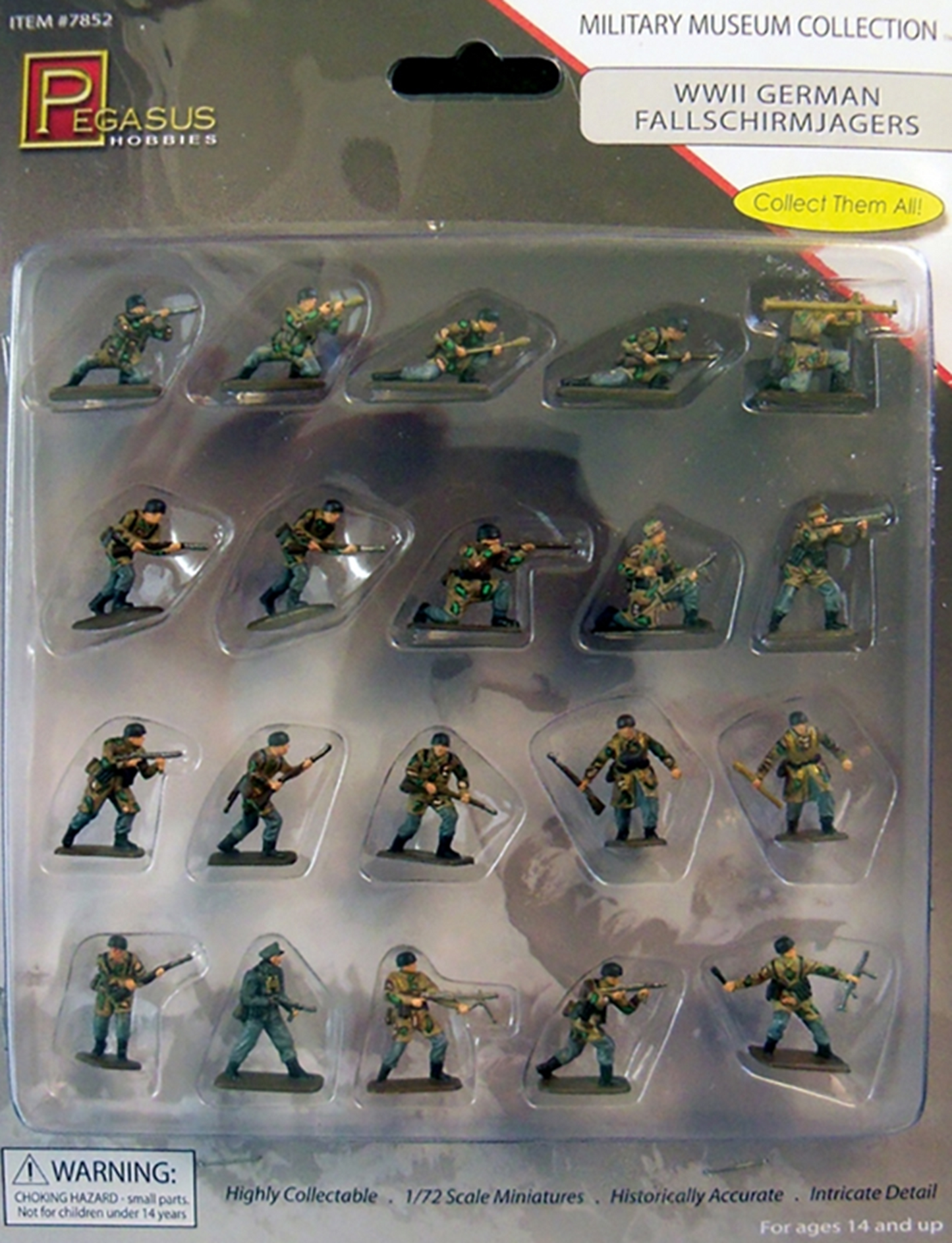 1:72 WWII German Fallschirmjagers