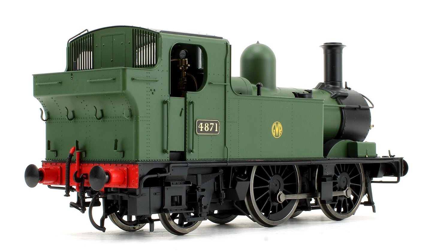 Pre-Owned 7S-006-002 48xx Class GWR Shirtbutton Green 4871 Steam Locomotive