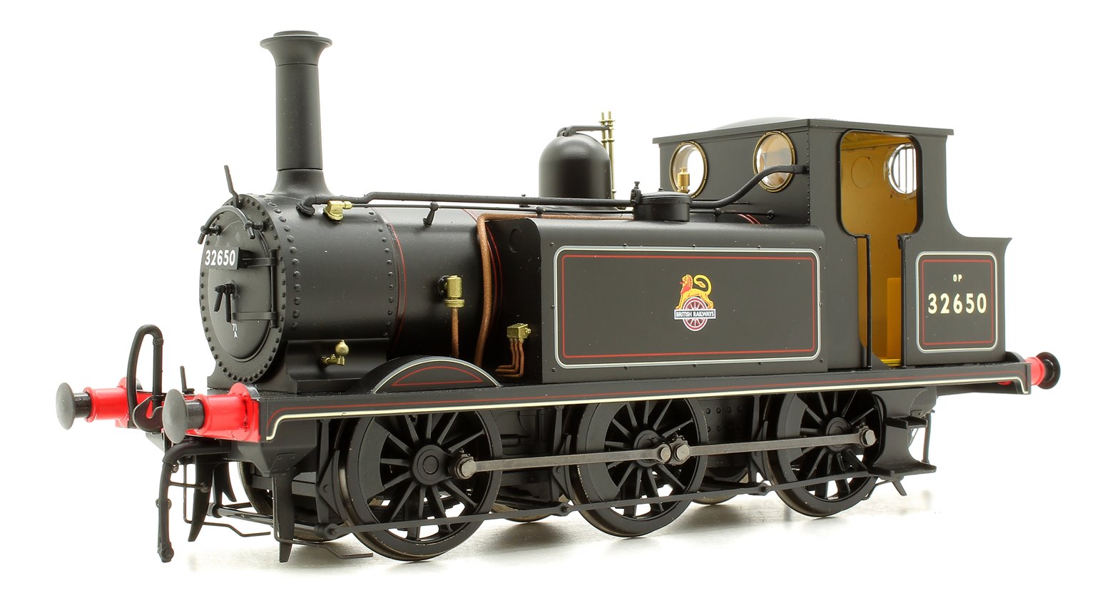 Terrier A1X 32650 BR Lined Black Early Crest Steam Tank Locomotive