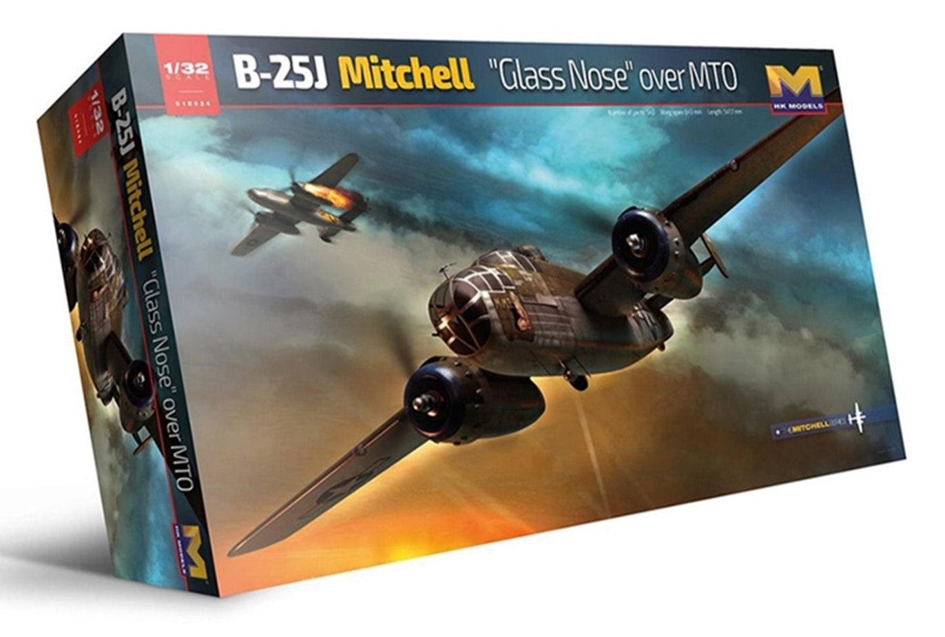 B-25J Mitchell 'Glass Nose' over MTO