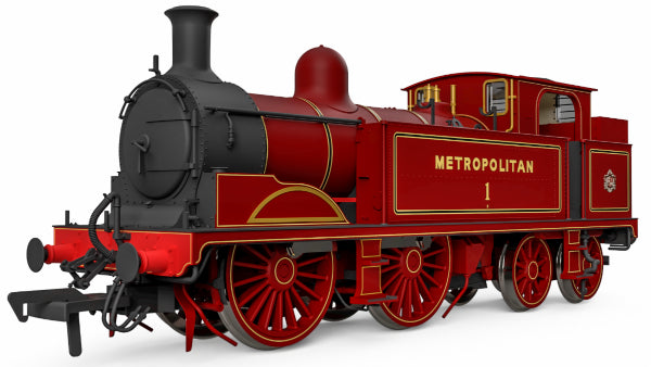 Rapido Trains UK 909504 Metropolitan Railway E Class No. 1 0-4-4T ...