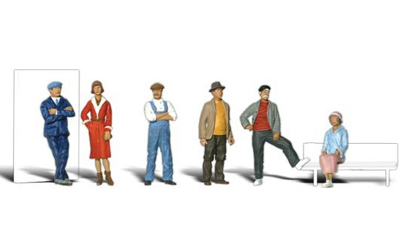 Scenic Accents - Casual People - HO Scale