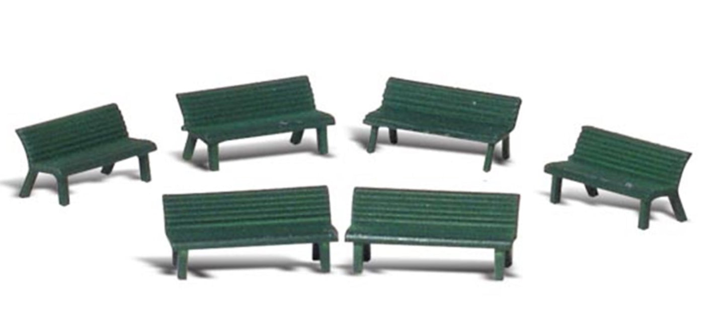 Scenic Accents - Park Benches - HO Scale