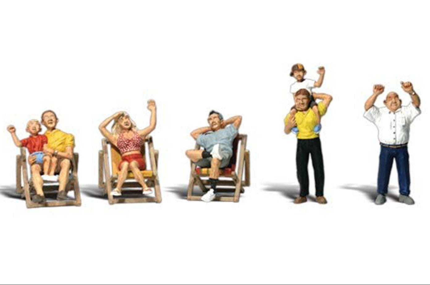 Scenic Accents - Spectators - HO Scale