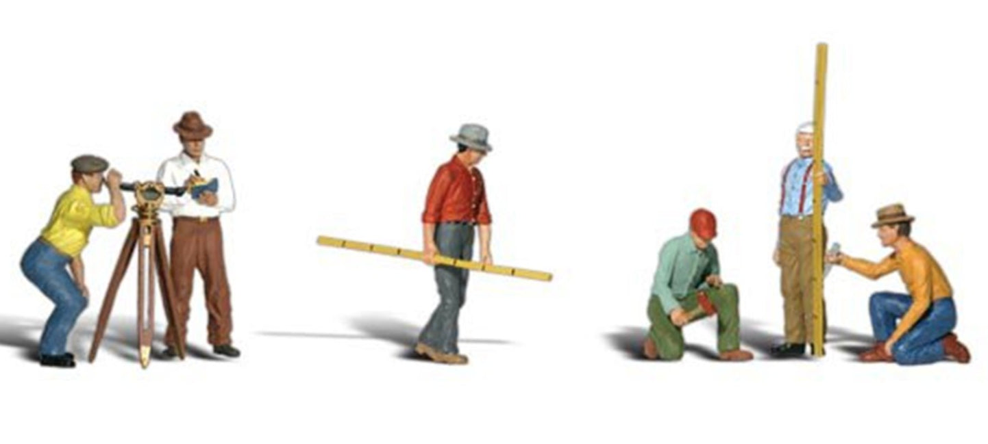 Scenic Accents - Surveyors - HO Scale