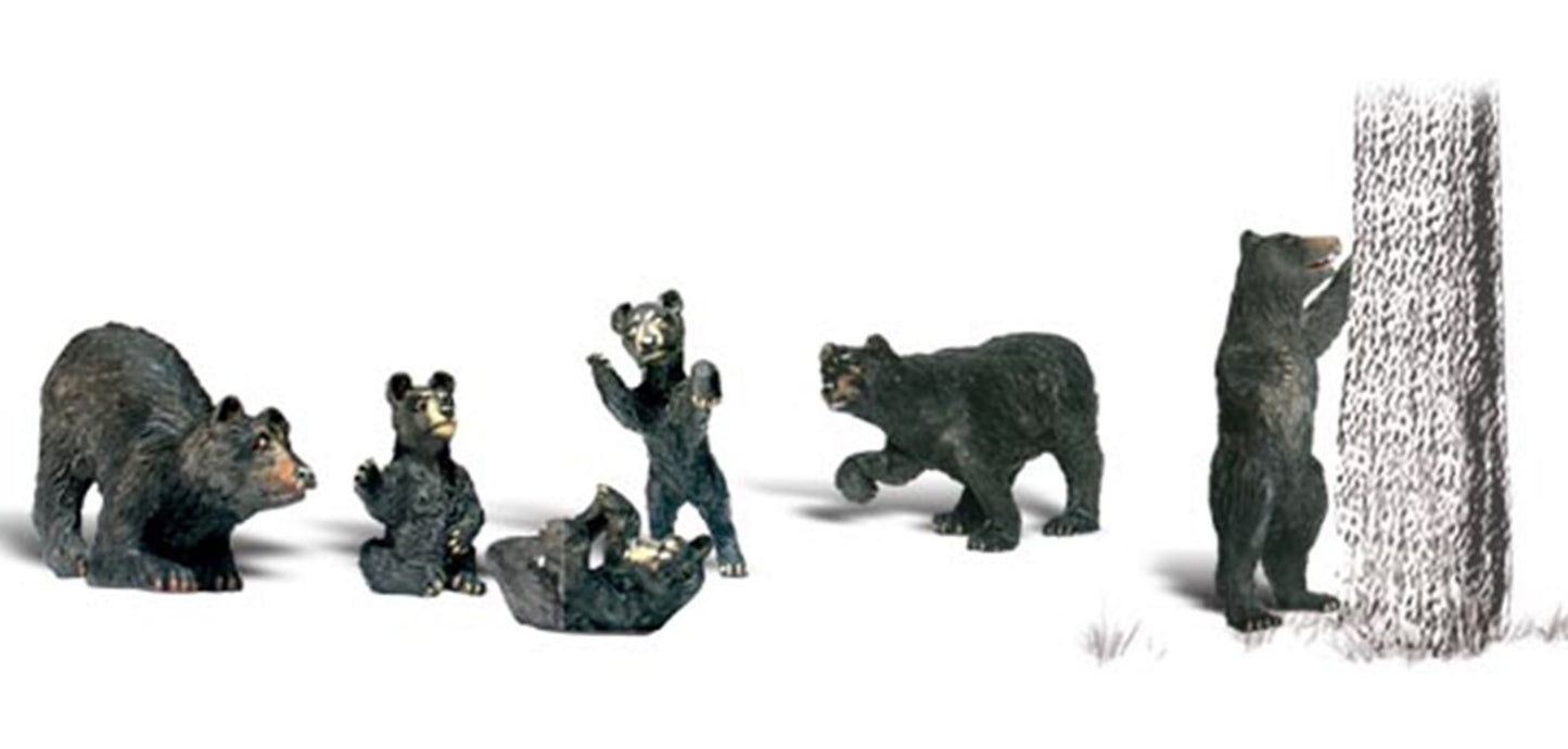 Scenic Accents - Black Bears - HO Scale