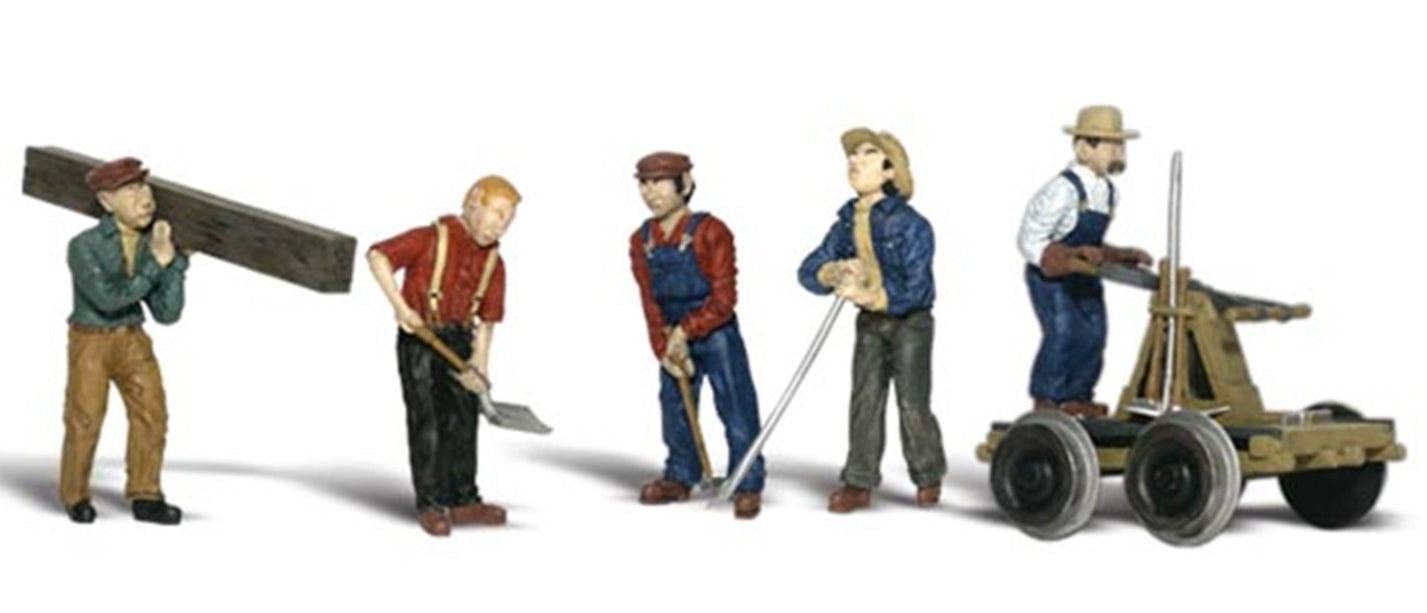 Scenic Accents - Rail Workers - HO Scale