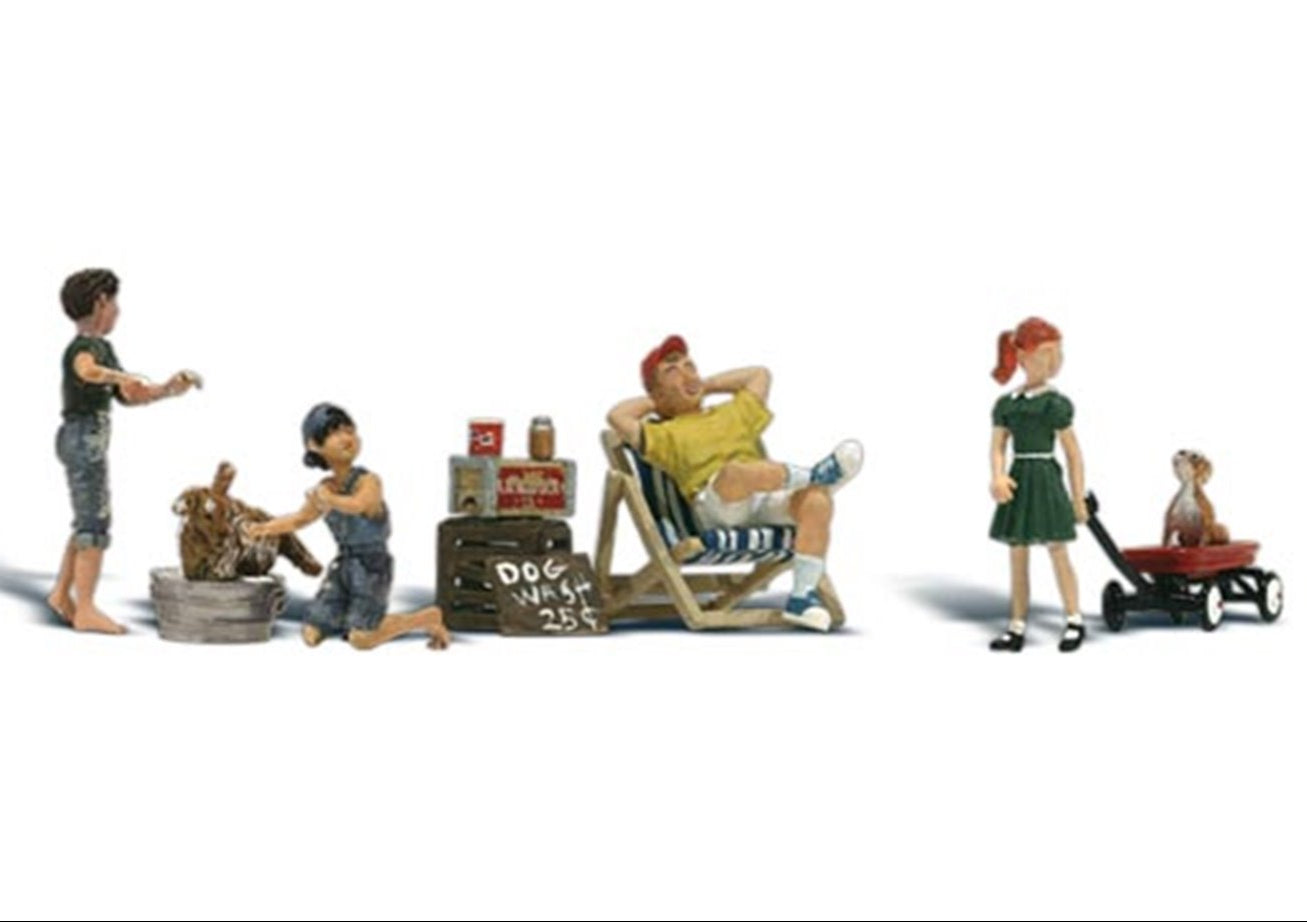 Scenic Accents - Dog Wash - HO Scale