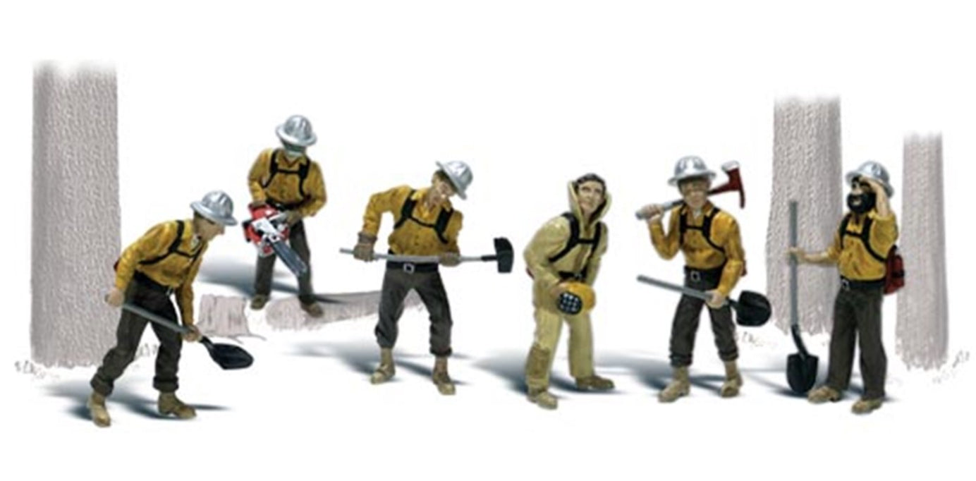 Scenic Accents - Smoke Jumpers - HO Scale