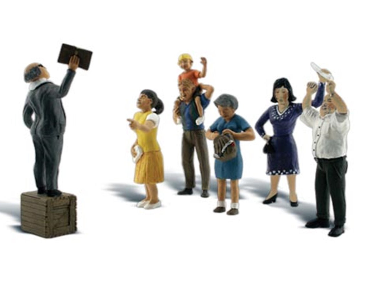 Scenic Accents - Sermon on the Crate - HO Scale