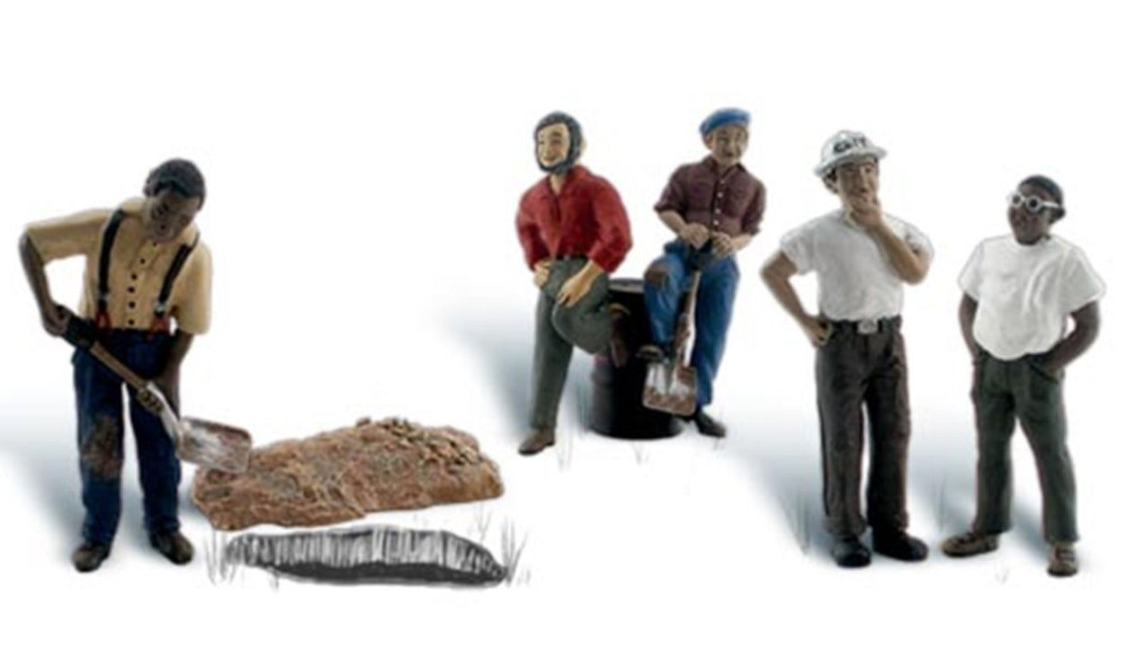 Scenic Accents - One Man Crew - HO Scale