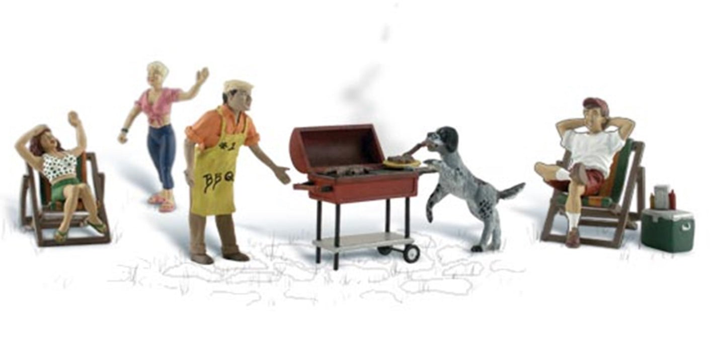 Scenic Accents - Backyard Barbeque - HO Scale
