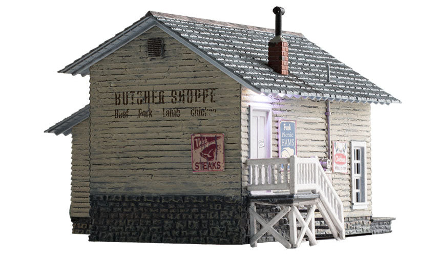 BR5068 Carver's Butcher Shop - HO Scale
