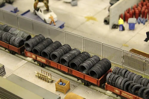 Bulkscene 32mm Wire Coils NOT STRAPPED - Steel Grey - Pack of 10